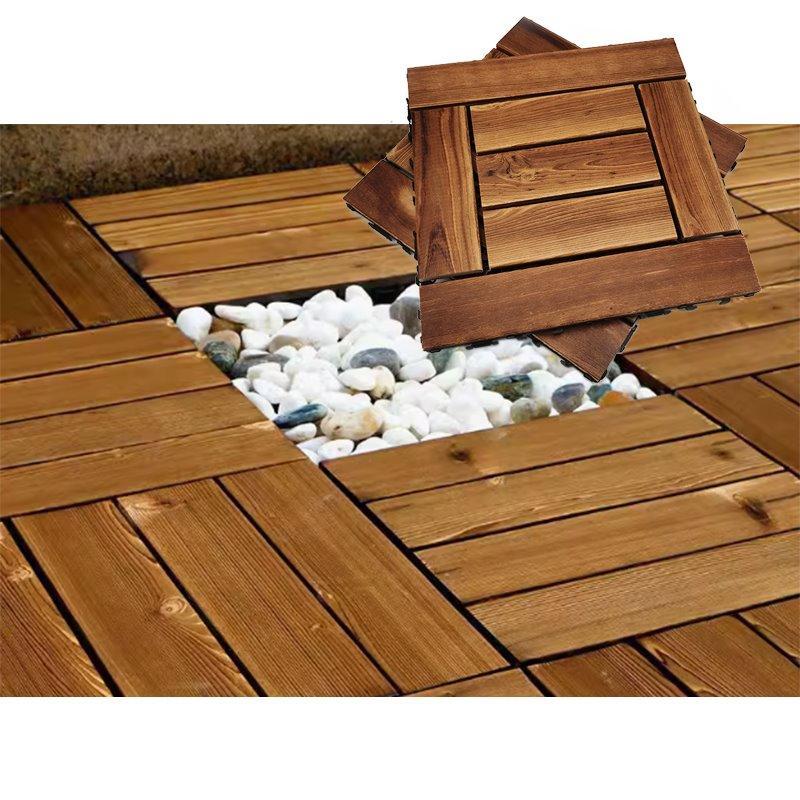 Пластиковая композитная плитка с замком для террасы, производство (арт. 04111827)