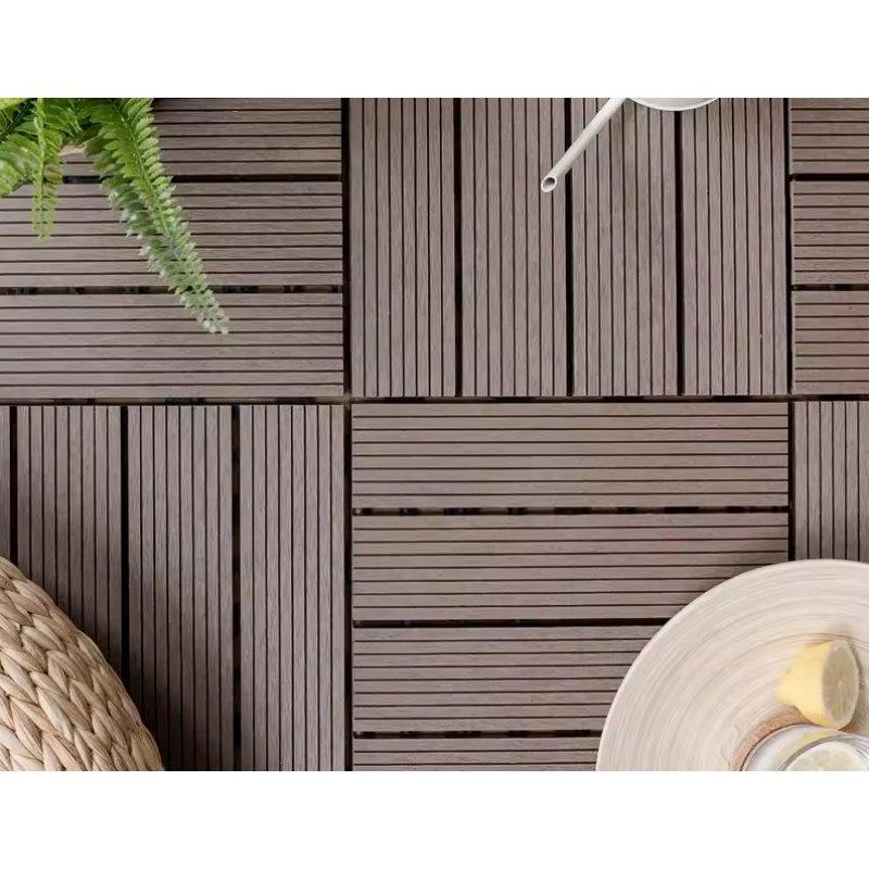 Плитка Tercel для балкона, устойчивая к трещинам, WPC для улицы (арт. 04111829)