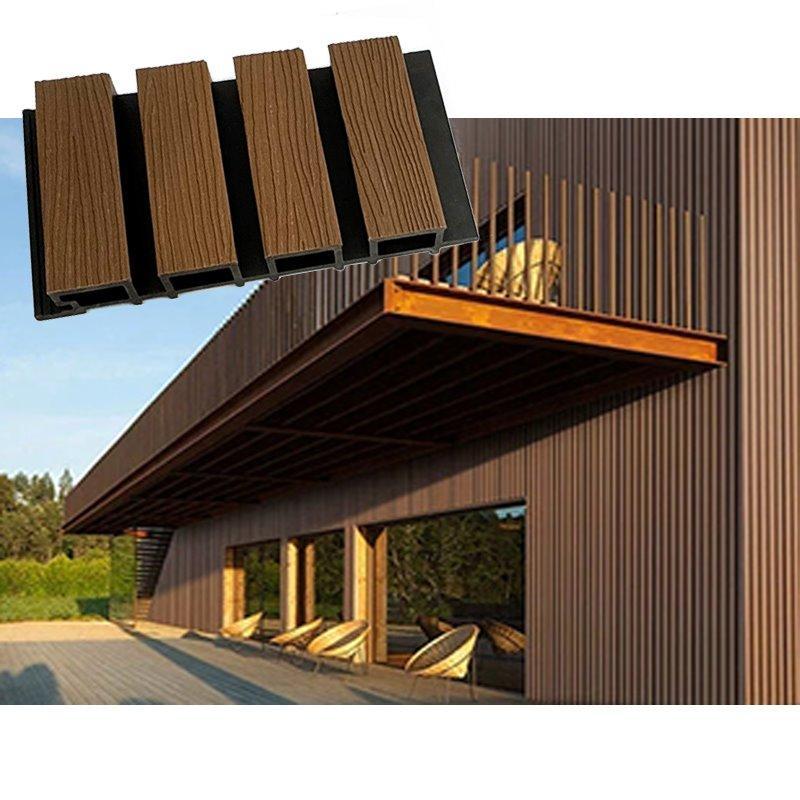 Фасадные панели Tercel WPC с рифлением, деревянно-композитные (арт. 04111854)