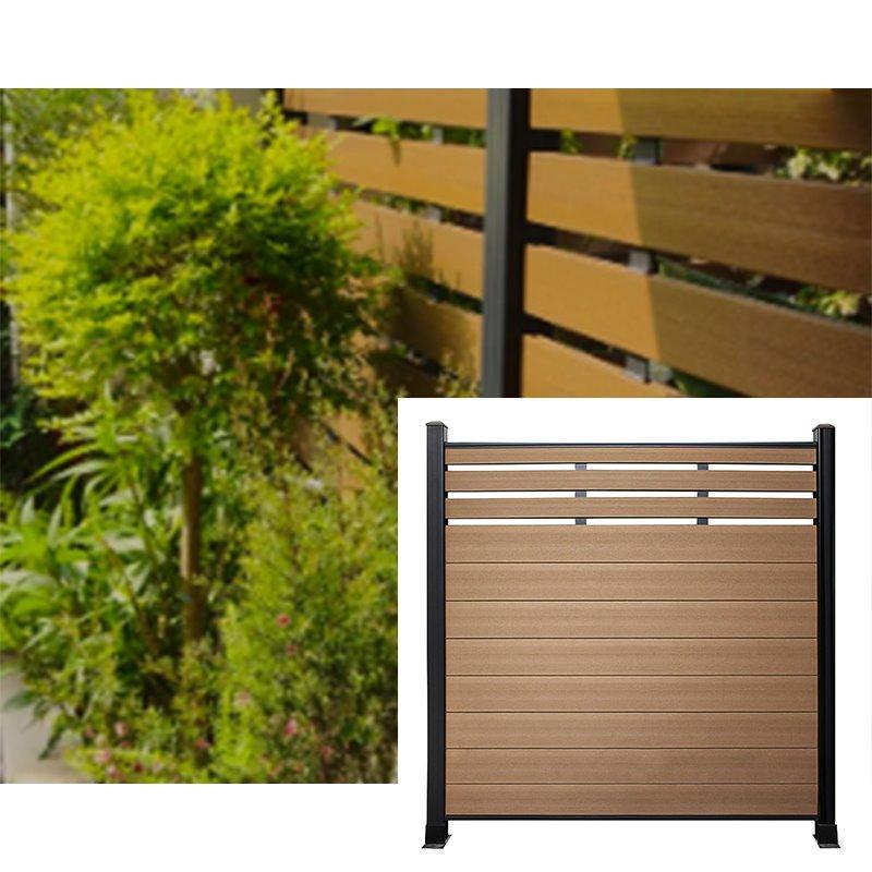 Панели WPC для забора, влагостойкие, композит, для DIY установки (арт. 04111896)