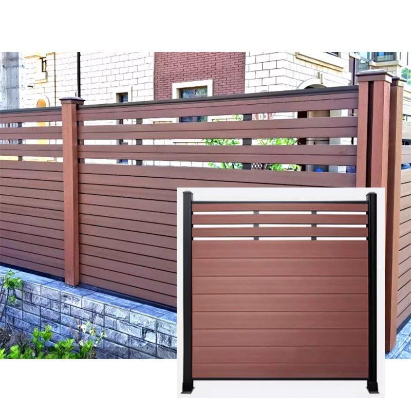 Заборные панели WPC для сада и двора, композит дерево-пластик (арт. 04111900)