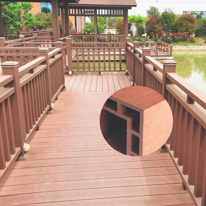 Балюстрады Tercel WPC с настройкой цвета, УФ-защита, экологичность (арт. 04111941)