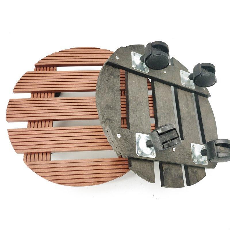 Переносное основание для цветочного горшка WPC, декор для улицы (арт. 04111947)