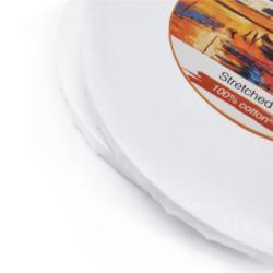 Круглый холст для художников на мдф, натяжной, индивидуальные размеры (арт. 04111535)