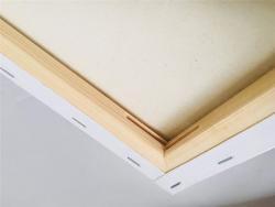 Холст белый натяжной на сосновой раме, индивидуальный логотип (арт. 04111541)