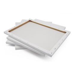 Холст прямоугольный 20*30см, индивидуальная упаковка, хлопок (арт. 04111542)