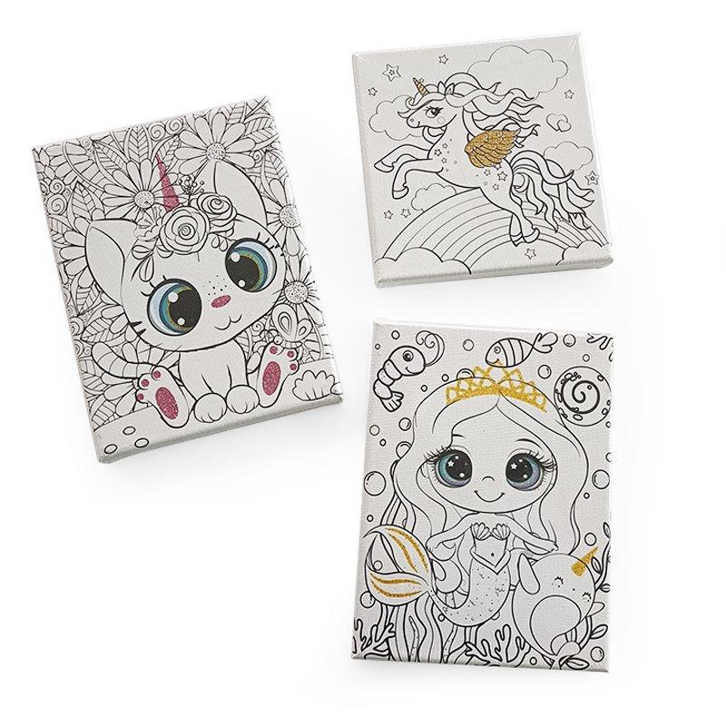 Детский набор для рисования с холстом и раскрашиванием, кастомизированный (арт. 04111555)