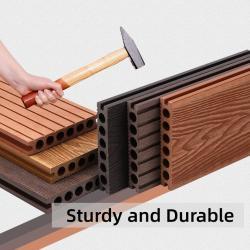 Композитные доски WPC для террасы, устойчивы к погоде, образец бесплатно (арт. 04111748)