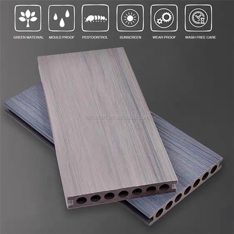 Новый дизайн террасного настила WPC, устойчив к погоде, для улицы (арт. 04111753)