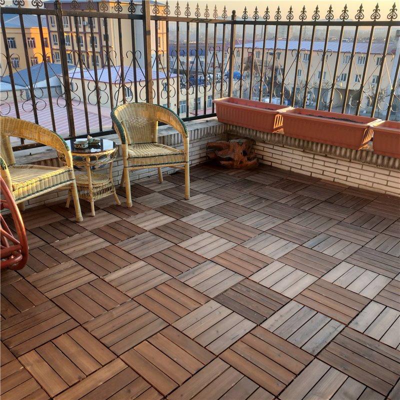 Высокоплотная плитка WPC, современный дизайн, для экологичного настила (арт. 04111847)