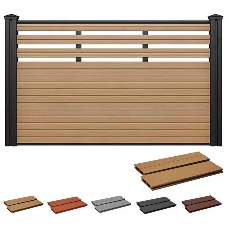 Водостойкие панели WPC для забора, композит дерево-пластик, для улицы (арт. 04111892)