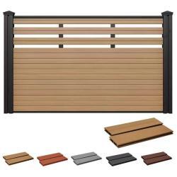 Водостойкие панели WPC для забора, композит дерево-пластик, для улицы (арт. 04111892)