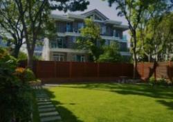 Декоративный садовый забор WPC, лёгкая установка, низкие требования (арт. 04111894)