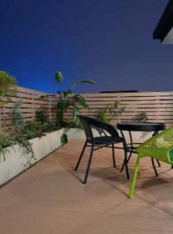 УФ-устойчивые панели WPC для защиты от огня, решётка для сада (арт. 04111898)