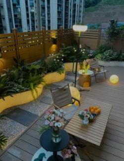 Высококачественный забор WPC для сада, лёгкая сборка, защита (арт. 04111902)