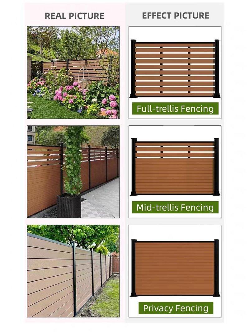 Заборные панели WPC для улицы, оптовая продажа, композитный материал (арт. 04111903)