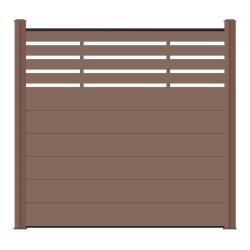 Огнестойкая панель Tercel WPC 90x20 мм, лёгкая установка, для садового ограждения (арт. 04111928)