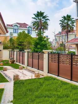 Заборные панели WPC из алюминия и стали для фермы, композит и ПВХ (арт. 04111929)