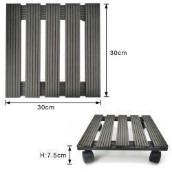 Основание для цветочного горшка WPC, композитный настил, подвижный декор (арт. 04111946)