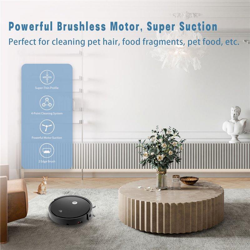 Робот-пылесос IMASS для уборки дома, беспроводной (арт. 04111124)