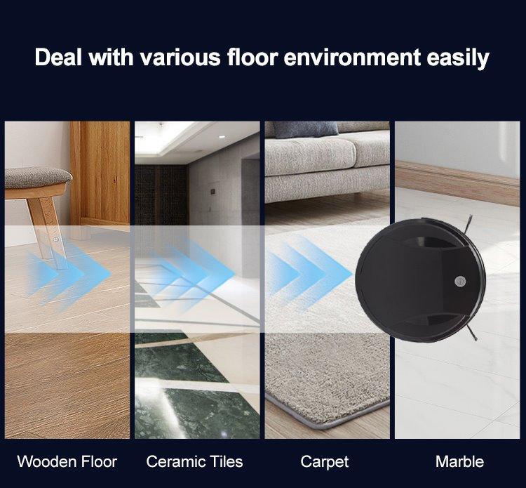 Робот-пылесос для сухой и влажной уборки, умный пылесос для дома (арт. 04111141)