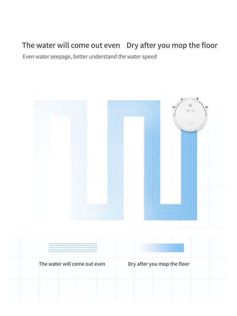 Перезаряжаемый робот-пылесос с WiFi и функцией мойки, поддержка Tuya (арт. 04111219)