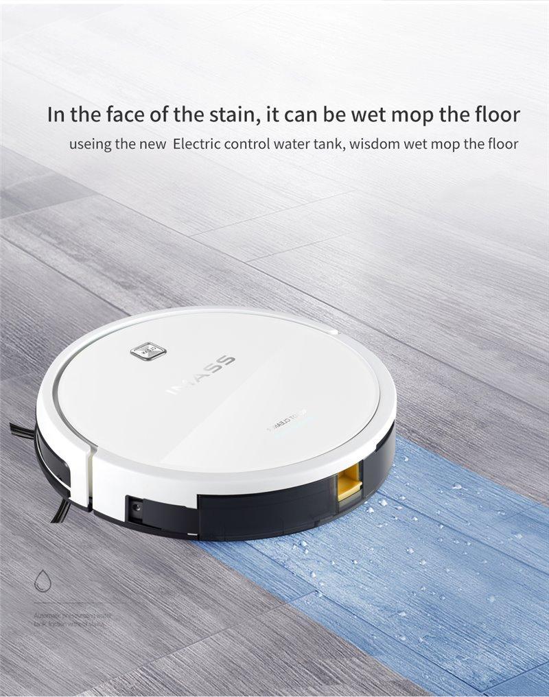 Робот-пылесос с мощным всасыванием для дома, легкая модель (арт. 04111226)