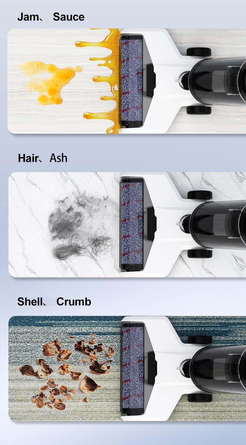 Самоочищающийся электрический пылесос с голосовым помощником для дома (арт. 04111338)