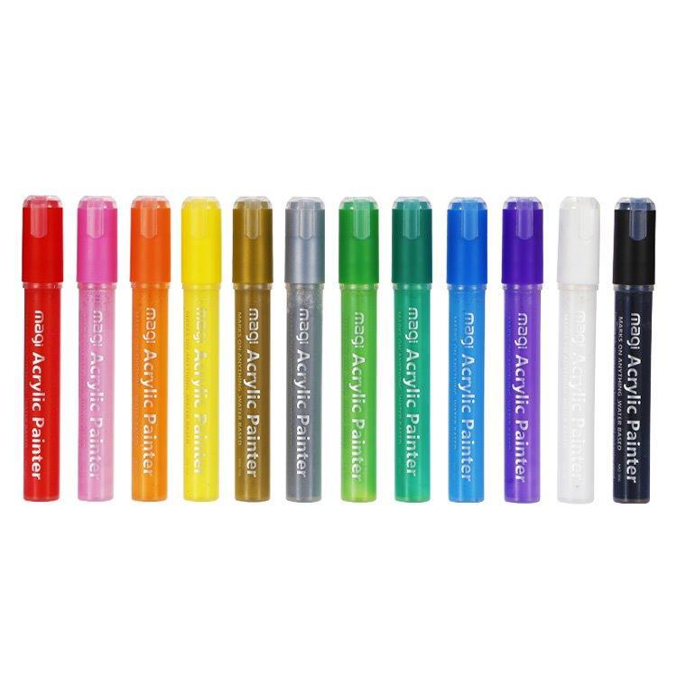 Новая модель маркеров с улучшенным чернилом и гладким письмом для создания рисунков (арт. 2711777)