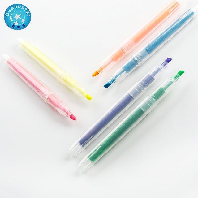 Маркеры-флуоресцентные для офиса и школы, набор ярких маркеров Queenstar (арт. 2711789)