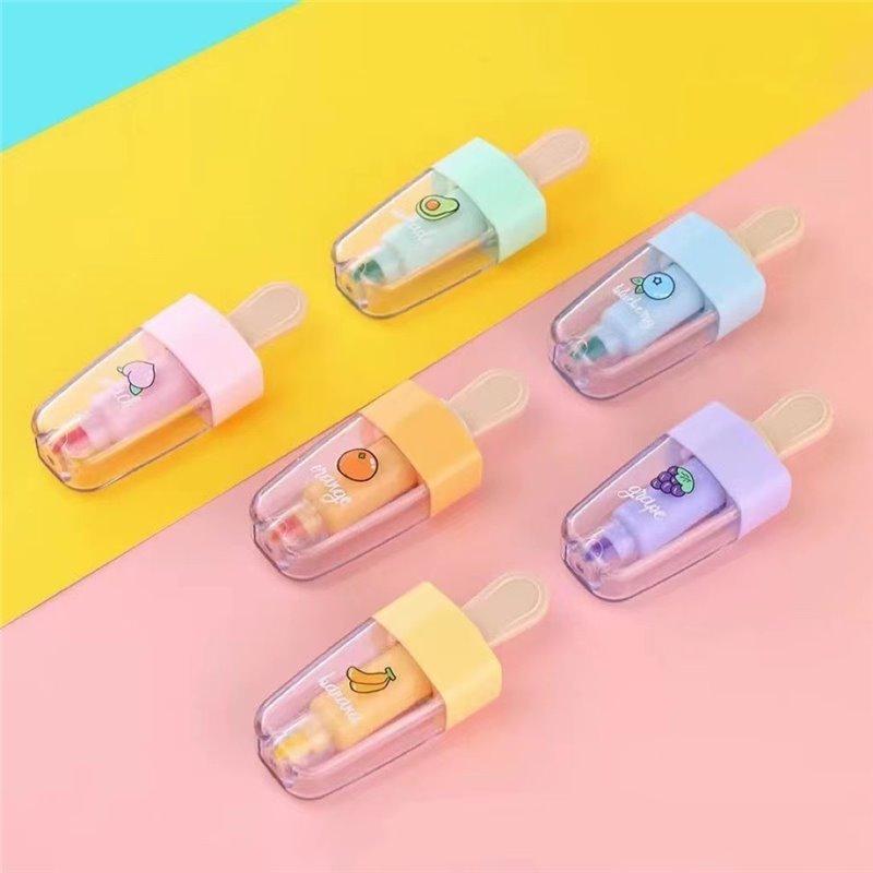 Красочный маркер для заметок в форме мороженого, подарок на День детей, набор маркеров (арт. 2711796)