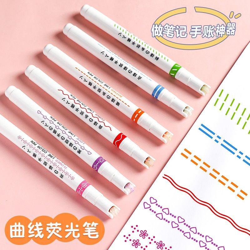 Креативный маркер с изгибающимся контуром, для граффити и рисования, линия для выделения (арт. 2711800)