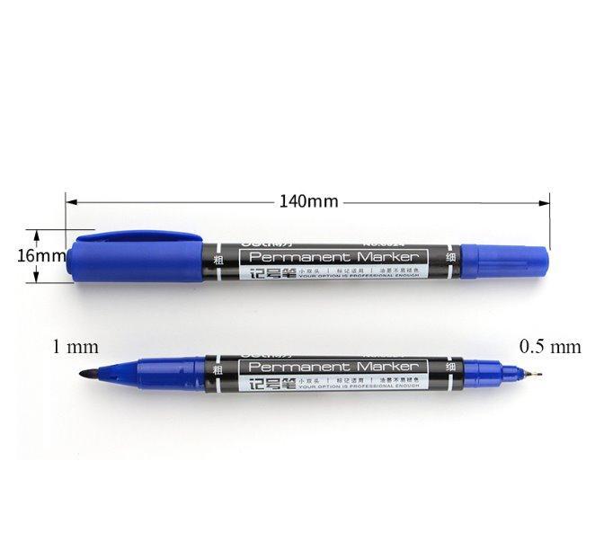 Индустриальный маркер с двойной головкой, постоянный маркер для краски (арт. 2811422)