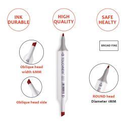 Набор маркеров Touchnew для рисования с акриловой краской, 40-168 цветов (арт. 2711759)
