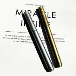 Быстросохнущие металлические маркеры с золотой и серебряной краской для различных поверхностей (арт. 2711769)