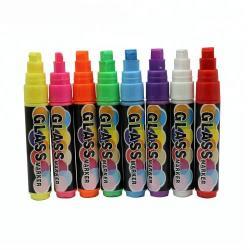 8 цветов маркера с жидким мелом, стираемый маркер для стекла и черной доски (арт. 2711778)