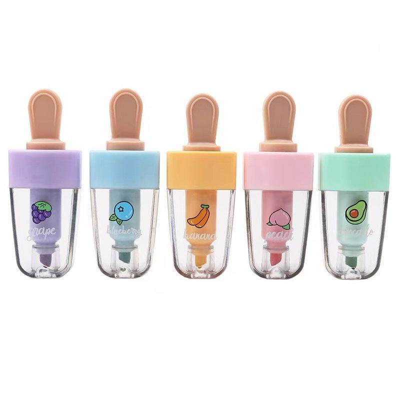 Красочный маркер для заметок в форме мороженого, подарок на День детей, набор маркеров (арт. 2711796)