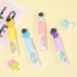 Мини-ручка в форме астронавта, маркер для рисования с флуоресцентным эффектом (арт. 2711799)