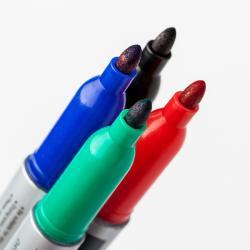 Оптовая продажа качественных нетоксичных водостойких маркеров с логотипом для ткани (арт. 2811417)