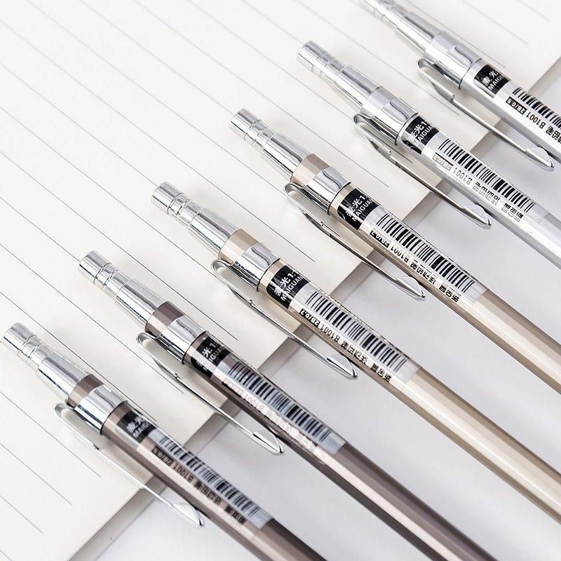 Металлический автоматический карандаш 0,5/0,7 мм, портативный канцелярский карандаш для офиса (арт. 2811480)