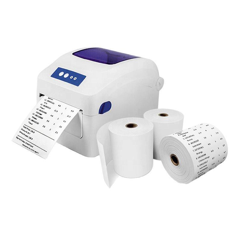 Белая термобумага OEM, для кассовых аппаратов, подходит для чеков и POS-принтеров (арт. 2711488)