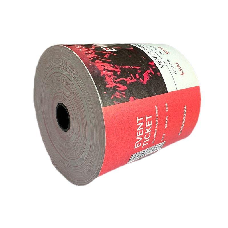 Билеты на мероприятия из бумаги с голограммой и логотипом для пропуска (арт. 2611445)