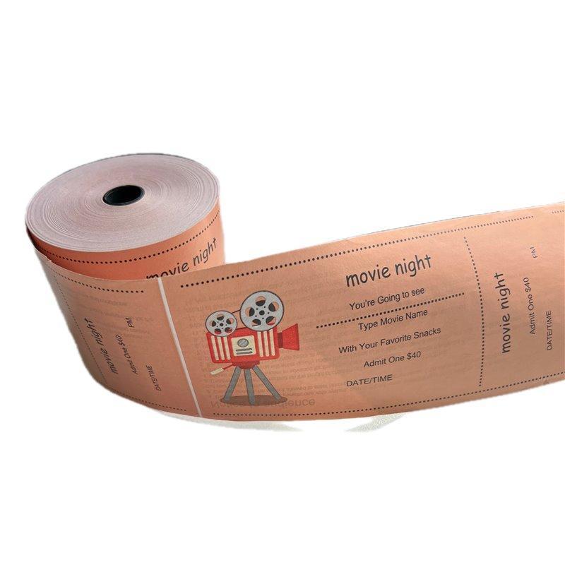 Долговечные билеты из термобумаги 175 г/м² для мероприятий (арт. 2611455)