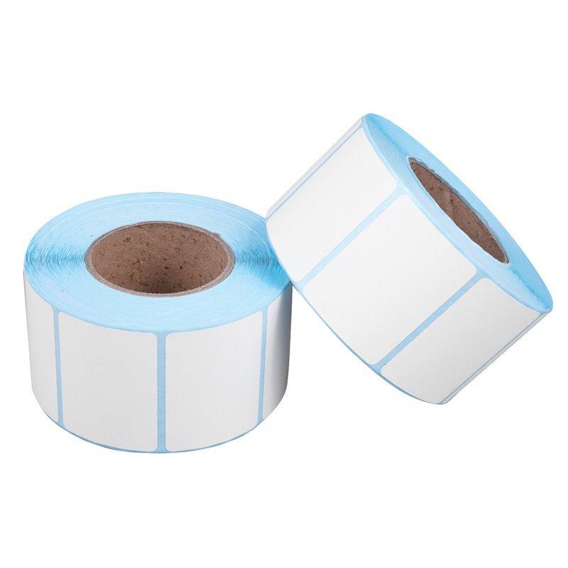 Индивидуальные термоэтикетки с логотипом, самоклеющиеся рулоны (арт. 2611661)