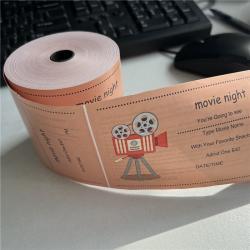 Билеты на мероприятия из бумаги с голограммой и логотипом для пропуска (арт. 2611445)