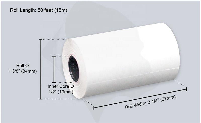 Термобумага для POS-принтеров, оптовые поставки, рулоны высокого качества (арт. 2611540)