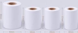 Термобумага 48–55 г/м², большие рулоны для печати квитанций (арт. 2611546)