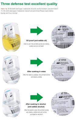 Оптовая доставка термоэтикеток, рулоны маслостойкие и водостойкие (арт. 2611611)