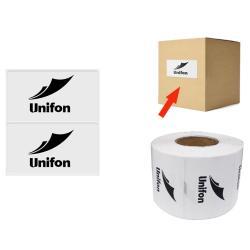 Термонаклейки A6 4x6 дюймов, высокое качество, рулоны для логистики (арт. 2611638)