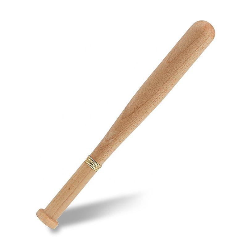 Винтажная деревянная ручка в форме бейсбольной биты, деловой подарок (арт. 2611669)